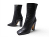 chaussures chanel bottines g29984 38 cuir noir black