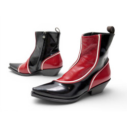 chaussures bottines louis vuitton santiag matador