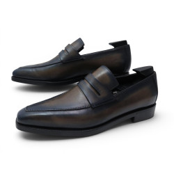 chaussures berluti andy demesure 7.5 41.5 en cuir