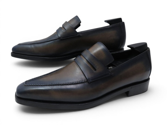chaussures berluti andy demesure 7.5 41.5 en cuir