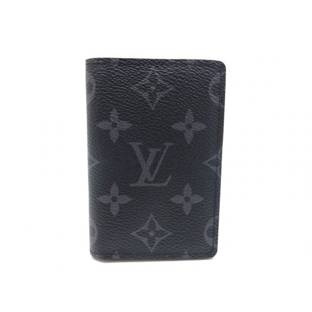 LOUIS VUITTON Organizer De Poch Monogram Eclipse Noir M61696