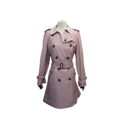 manteau burberry impermeable vieux rose 38 m avec