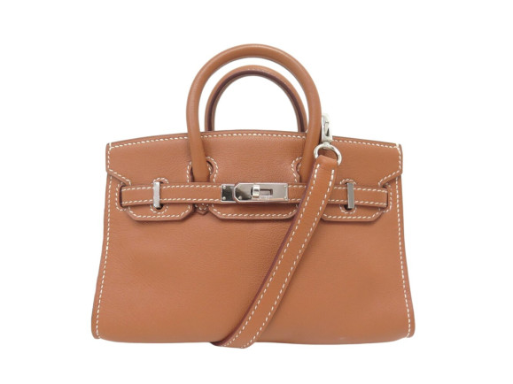 rare sac a main hermes birkin mini 15 cm cuir