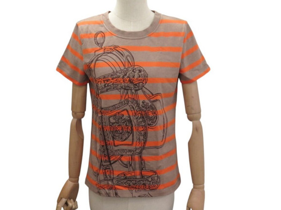 tshirt hermes droit brides de gala finesse placee