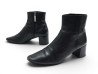bottines a talons saint laurent 500312 38 en cuir