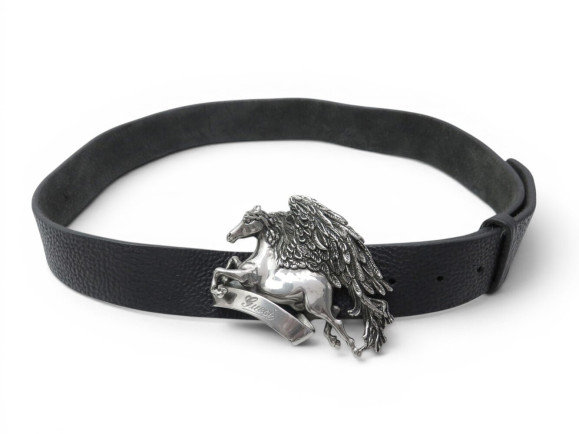 ceinture gucci boucle pegasus 256262 t90 en cuir