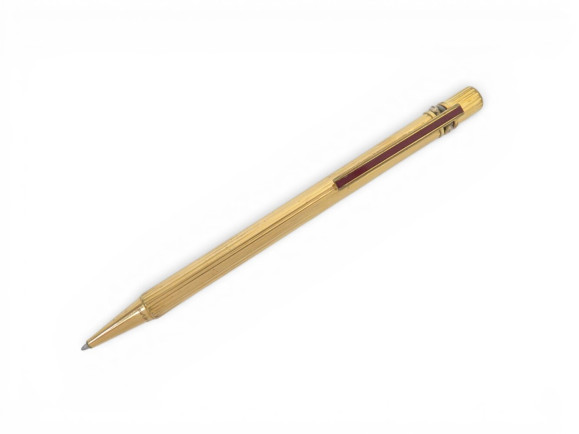  stylo bille cartier trinity agrafe laque