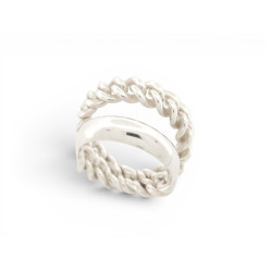 bague hermes sellier inflexible mm h125630b t55 en