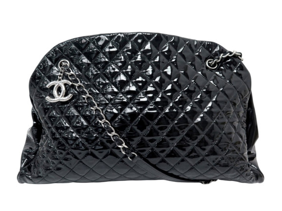 sac a main chanel bowling mademoiselle cuir matelasse