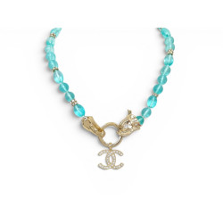  collier chanel ras du cou dragon poisson logo cc
