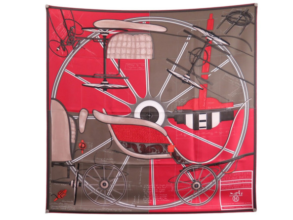 foulard hermes projet de voiture petit duc bateau