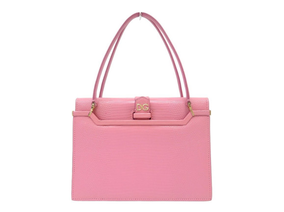 sac a main dolce gabbana ingrid en cuir facon lezard