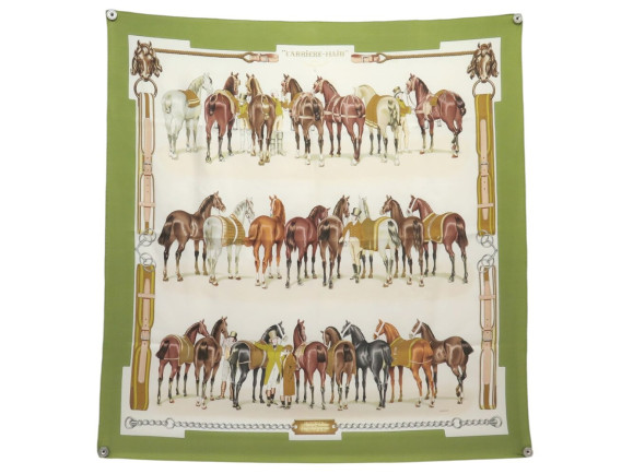 foulard hermes l'arriere main 1ere edition