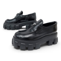  chaussures prada mocassins monolith 1d649m 38 it