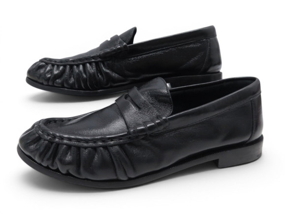 chaussures saint laurent le loafer supple 766876