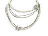 collier chanel sautoir lunes etoiles logo cc strass