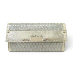 sac a main jimmy choo pochette reese cuir toile