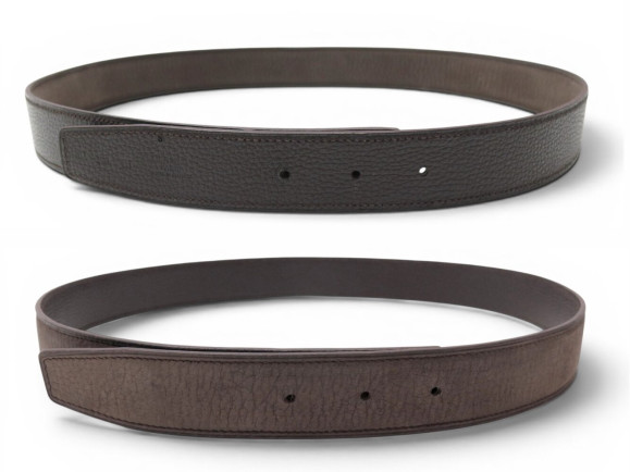  lien de ceinture hermes t80 32mm reversible cuir