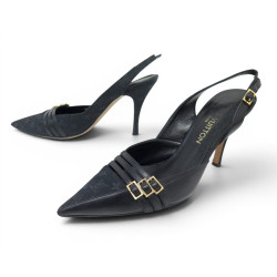 chaussures louis vuitton catherine monogram mini lin