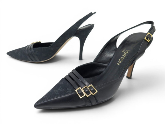 chaussures louis vuitton catherine monogram mini lin