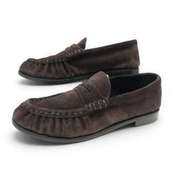 chaussures saint laurent le loafer supple mocassins 37