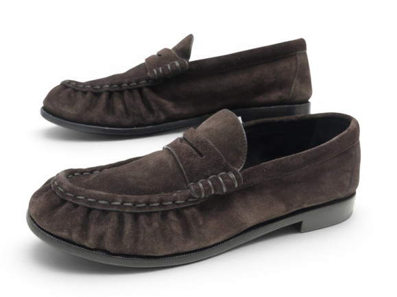 chaussures saint laurent le loafer supple mocassins 37