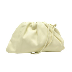  sac a main bottega veneta mini pouch cuir jaune