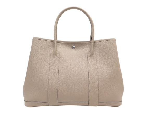 sac a main hermes garden party 36 cabas en cuir