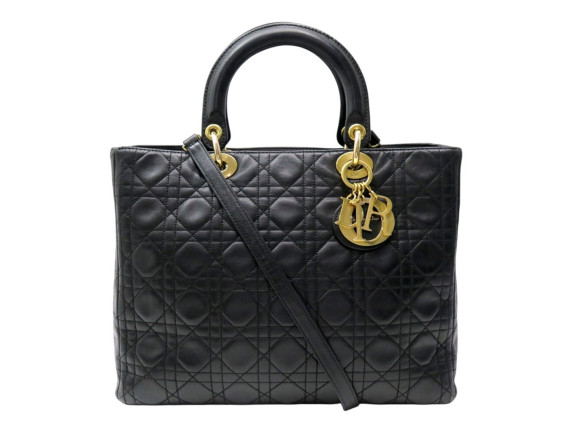 sac a main christian dior lady large bandouliere en