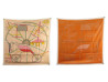 foulard hermes petit duc double face carre 90