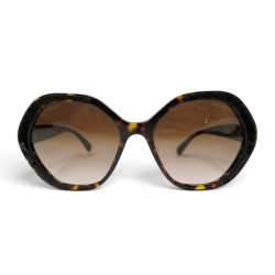 lunettes de soleil chanel rondes sequins logo cc 5451