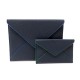 NEUF 2 POCHETTES PIAGET CUIR DOUBLE SUEDINE 