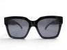 lunettes de soleil chanel carrees logo cc noires