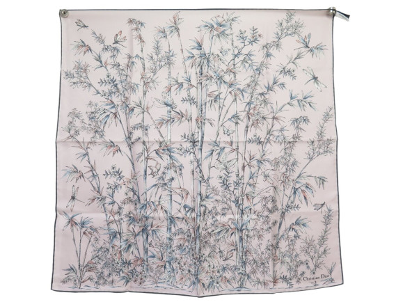 foulard dior christian dior jouy bamboo carre 65