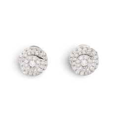  boucles d'oreilles dior rose couture 70 diamants