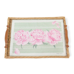   grand plateau hermes les pivoines osier