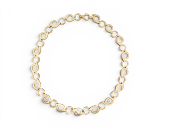  collier chopard happy diamonds 6469 45cm en or