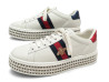 baskets gucci ace plateforme strass swarovski 505995
