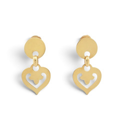 boucles d'oreilles o.j. perrin legendes or jaune 18k