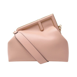  sac a main fendi first medium 8bp127 en cuir rose