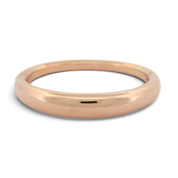 bracelet chaumet jonc en or rose 18k 43.7gr taille