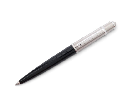 stylo bille cartier diabolo en resine noir