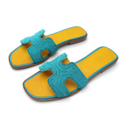 chaussures hermes sandales oran mules 39 h021056z