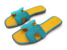 chaussures hermes sandales oran mules 39 h021056z