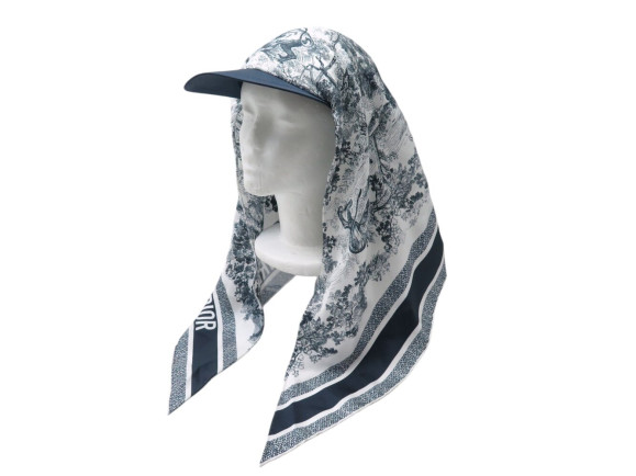  casquette foulard christian dior nomad en toile