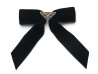  pince a cheveux prada 1if154 noeud en velours