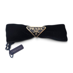  pince a cheveux prada 1if155 noeud en velours