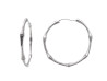 boucles d'oreilles gucci creoles bamboo en argent 925