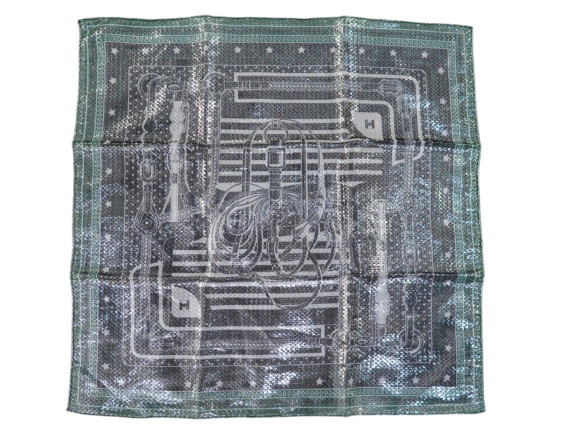  bandana hermes foulard 55cm disco coaching soie