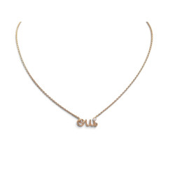  collier dior dioramour joui95035 or rose 18k